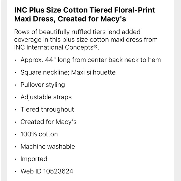 COPY - 🆕Pink 💖 Cotton Tiered Maxi - Picture 5 of 5